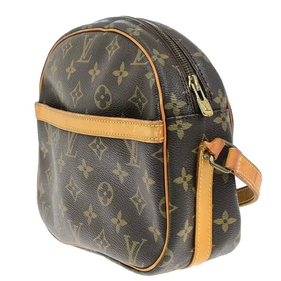 LOUIS VUITTON Senlis Shoulder Bag Monogram Leather Brown France M51222 87ED702 - Picture 12 of 16